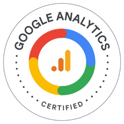 Google Analytics certification badge