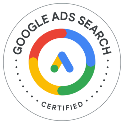 Google Ads Search certification badge