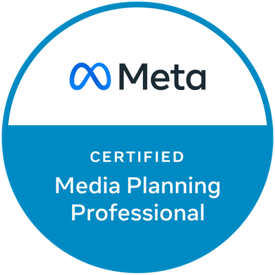 Meta Certified Media Planning Professional badge